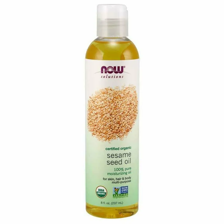 Sesame Seed Oil. Organic 8 fl oz By Now