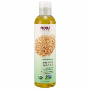 Sesame Seed Oil. Organic 8 fl oz By Now