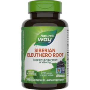 Siberian Eleuthero Root 100 caps by Nature's Way