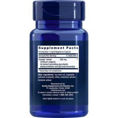 Skin Restoring Ceramides 30 lvcaps by Life Extension