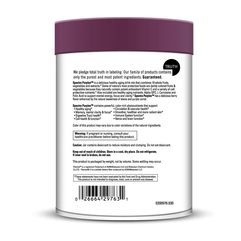 Spectra Purples 11.59 oz. by Davinci Labs