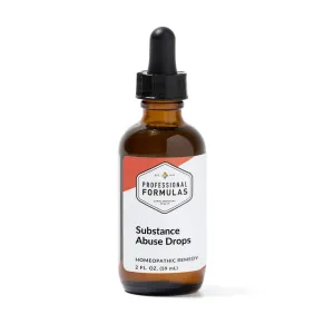 Substance Abuse Drops 2 oz by Professional Formulas
