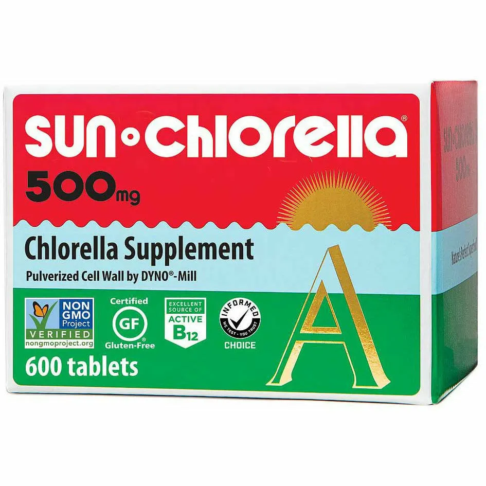 Sun Chlorella 500 mg by Sun Chlorella