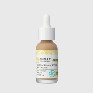 Sun Shield Liquid SPF 50 Medium/Dark 1 fl. oz. by MyChelle Dermaceuticals