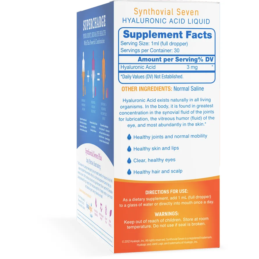 Synthovial Seven Plus 1 kit by Hyalogic