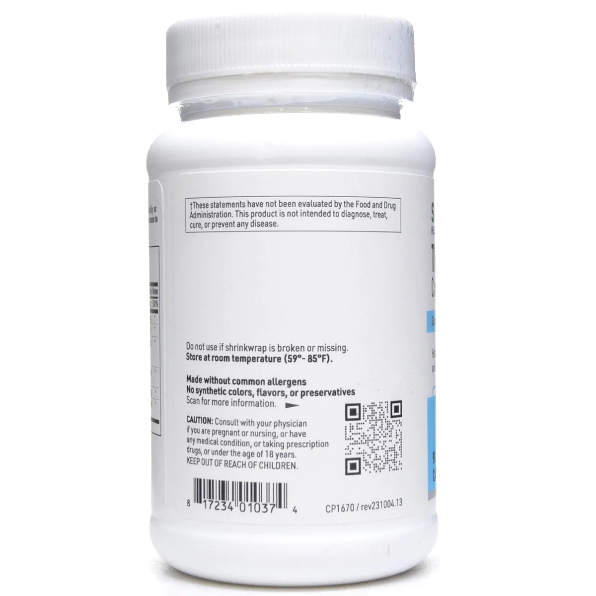 Ther-Biotic Candida Complex 90 Caps by Klaire Labs/SFI Health