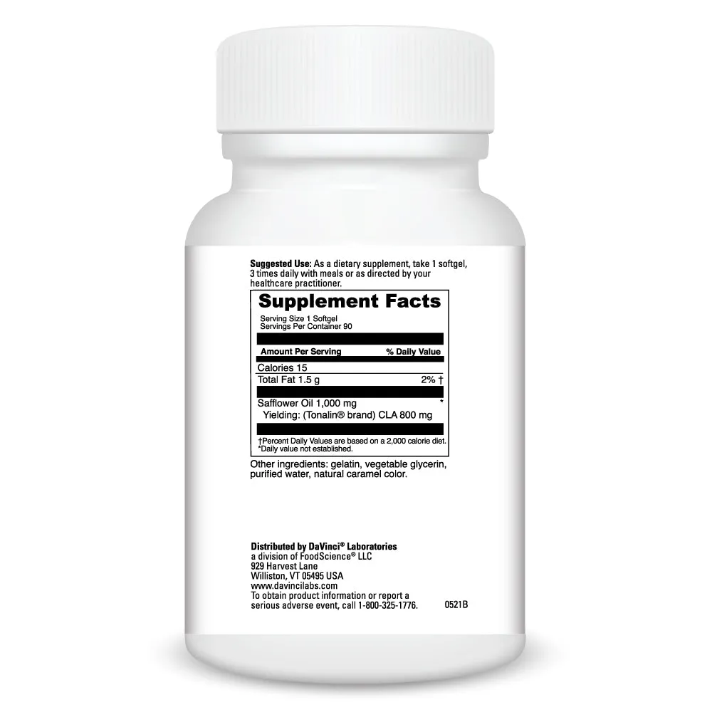 Tonalin-CLA 90 softgels by Davinci Labs