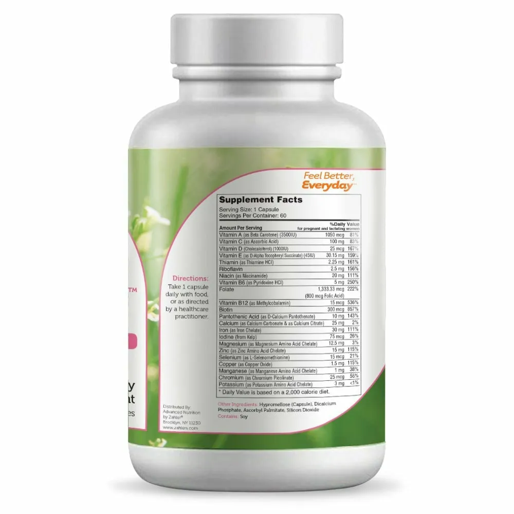 Total One Prenatal 90 caps by Zahler