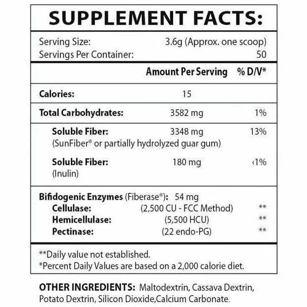 TruFiber 6.35 oz by Master Supplements Inc.