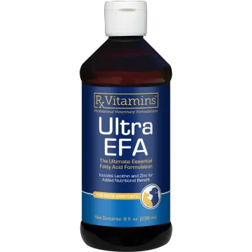Ultra EFA for Dogs & Cats 8 oz by Rx Vitamins (for Pets)