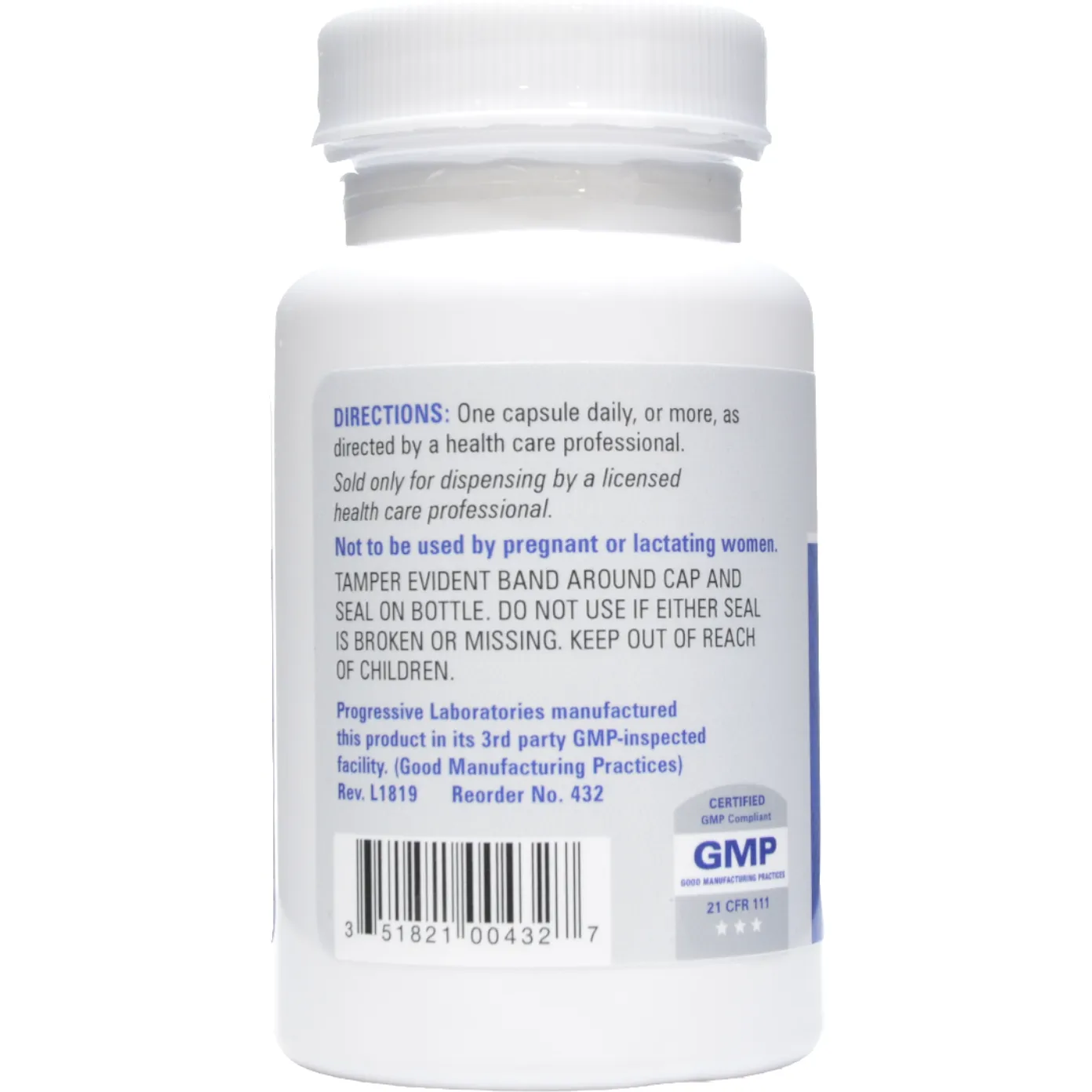 Vitamin B6 100 mg 100 caps by Progressive Labs