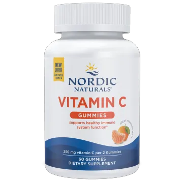 Vitamin C Gummies 250 mg By Nordic Naturals