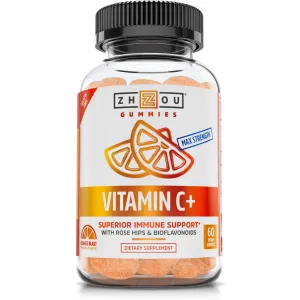 Vitamin C  Gummies 60 ct By ZHOU Nutrition