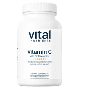 Vitamin C with Bioflavonoids 100 caps by Vital Nutrients