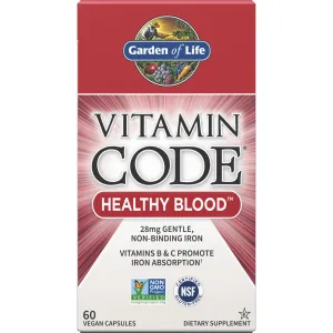Vitamin Code Healthy Blood 60 vcaps by Garden Of Life