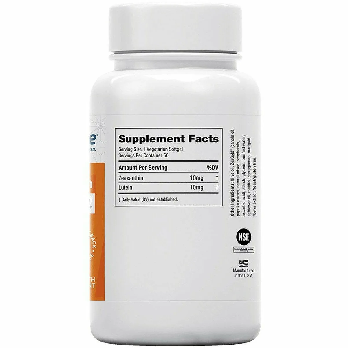 Zeaxanthin and Lutein 60 softgels by EyePromise
