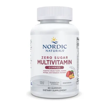 Zero Sugar Multivitamin 60 gummies by Nordic Naturals